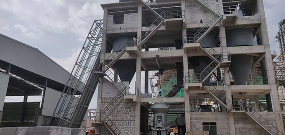 वीआरएम वर्टिकल रोलर मिल सीमेंट पावर प्लांट पल्वराइज़र 290T / H
