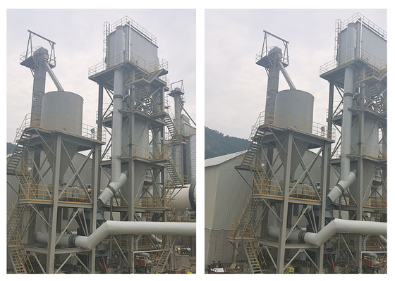 चूना पत्थर चूर्णित कोयला पावर प्लांट वर्टिकल ग्राइंडिंग मिल 10-90T / H क्षमता