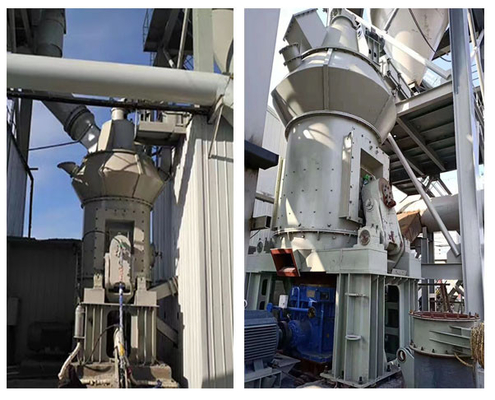 Desulfurized उत्पादन प्रक्रिया के लिए चूना पत्थर चूर्णित कोयला संयंत्र कार्यक्षेत्र रोलर मिल