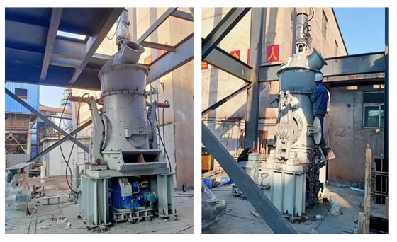सीमेंट प्लांट में एचवीएम वर्टिकल रॉ मिल कम ऊर्जा खपत 800kw