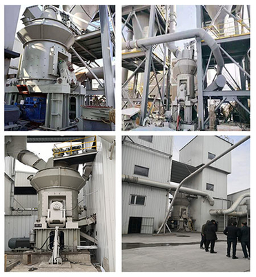 बड़ी क्षमता 28 टी / एच पुलवराइज्ड वर्टिकल कोल मिल प्रोडक्शन लाइन HVM1700