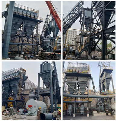 85 - 730t/H वर्टिकल रॉ मील पाउडर ग्राइंडिंग मिल एनर्जी सेविंग कम खपत