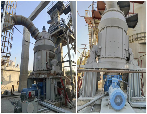 एसी मोटर स्लैग कोल वर्टिकल रोलर ग्राइंडिंग मिल 23 ~ 220t/H