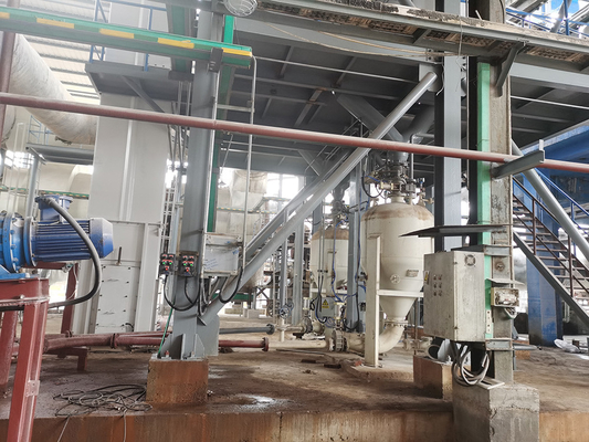 अनुकूलित वायवीय वाहक डाउनड्राफ्ट साइलो पंप फ्लाई एश कण वाहक टैंक